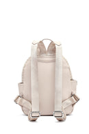 Women's Beige Printed Backpack | Derimod