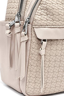 Women's Beige Printed Backpack | Derimod