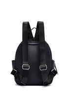 Women's Black Printed Backpack | Derimod