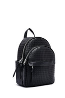 Women's Black Printed Backpack | Derimod