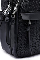 Women's Black Printed Backpack | Derimod