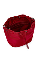 Women's Red Stone Fabric Shoulder Bag | Derimod