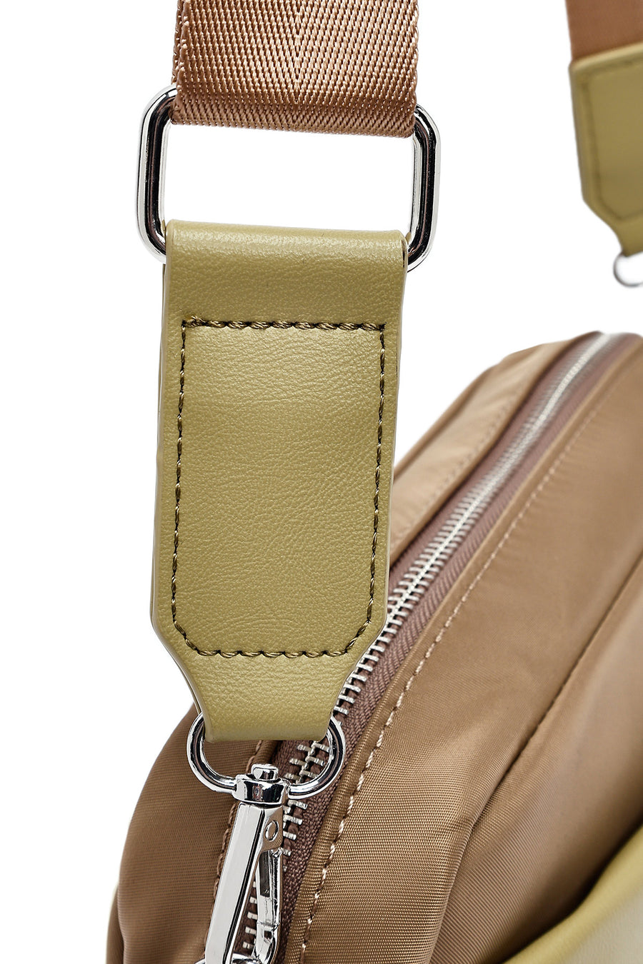 Women's Green Accessory Detailed Crossbody Bag