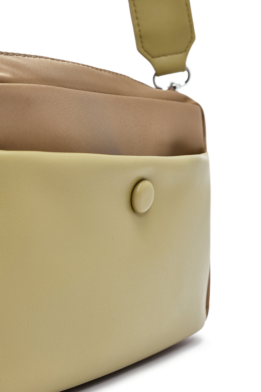 Women's Green Accessory Detailed Crossbody Bag
