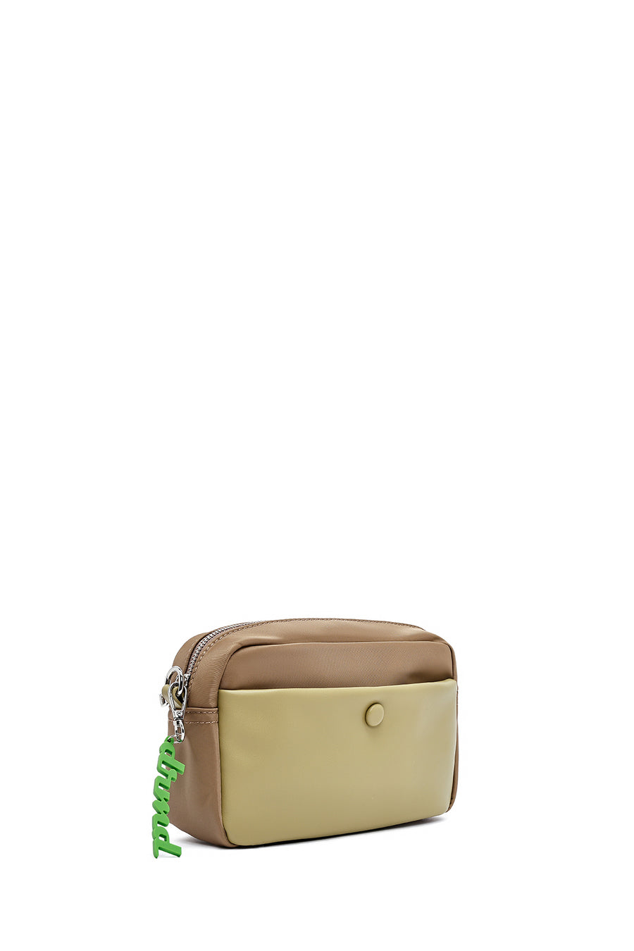 Women's Green Accessory Detailed Crossbody Bag