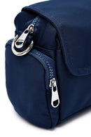 Women's Navy Blue Fabric Crossbody Bag | Derimod