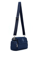 Women's Navy Blue Fabric Crossbody Bag | Derimod