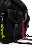 Women's Black Fabric Backpack | Derimod