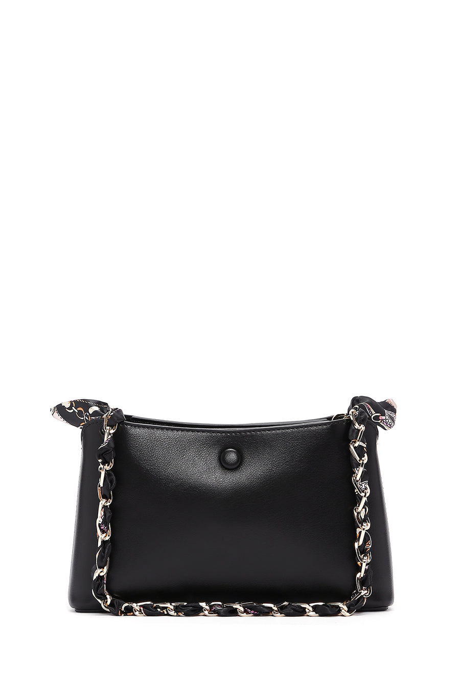 Women's Black Long Strap Shoulder Bag