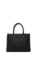 Women's Black Long Strap Printed Shoulder Bag | Derimod