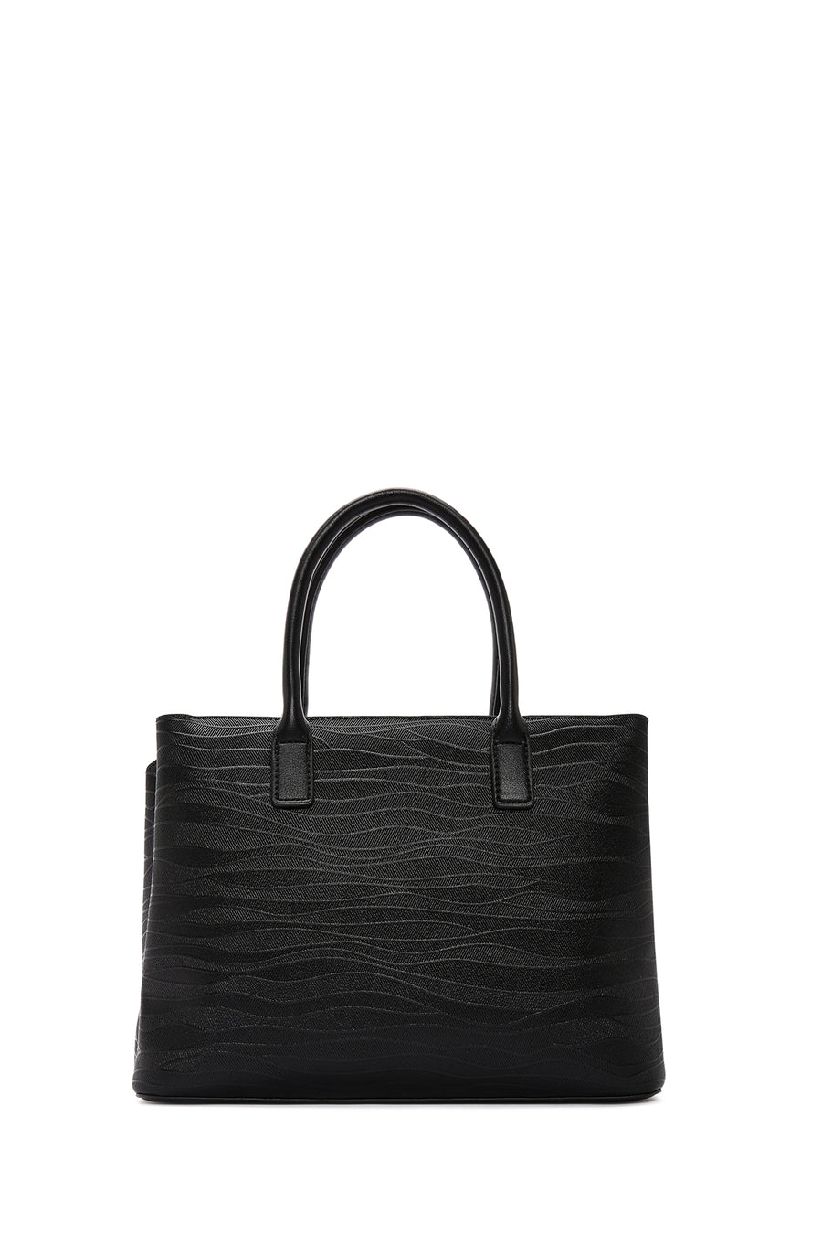 Women's Black Long Strap Printed Shoulder Bag