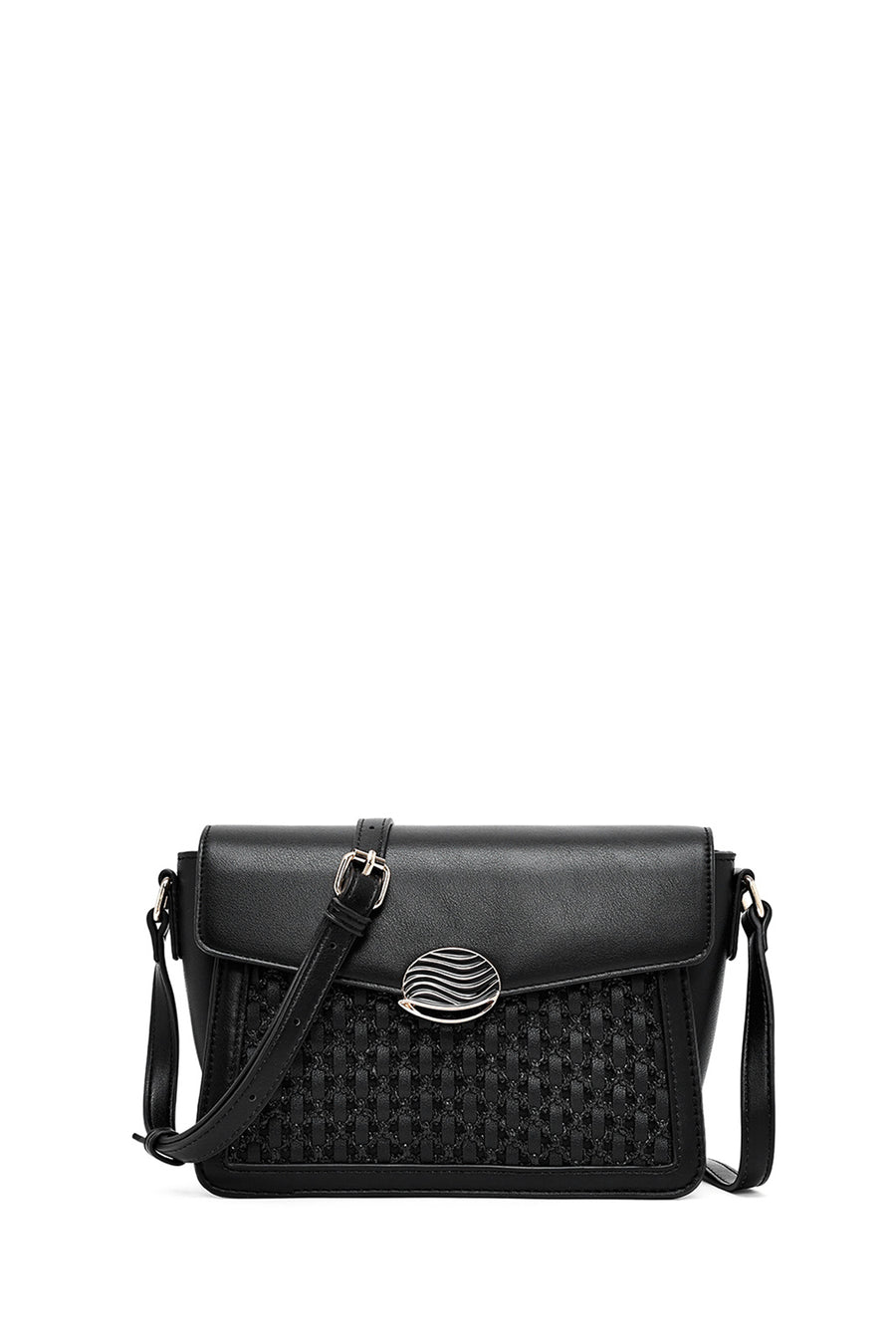 Women's Black Long Strap Crossbody Bag 25SBD284014 | Derimod