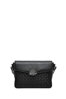 Women's Black Long Strap Crossbody Bag | Derimod
