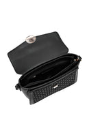 Women's Black Long Strap Crossbody Bag | Derimod