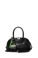 Women's Black Long Strap Accessory Mini Handbag | Derimod