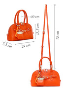 Women's Orange Long Strap Accessory Mini Handbag | Derimod
