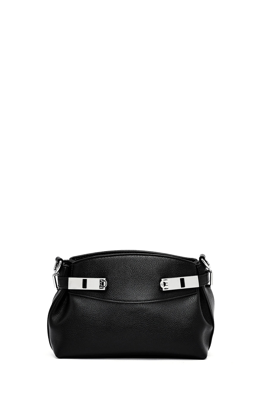 Women's Black Long Strap Crossbody Bag