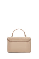 Women's Mink Long Strap Printed Crossbody Bag | Derimod