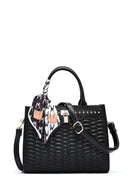 Women's Black Long Strap Quilted Handbag | Derimod