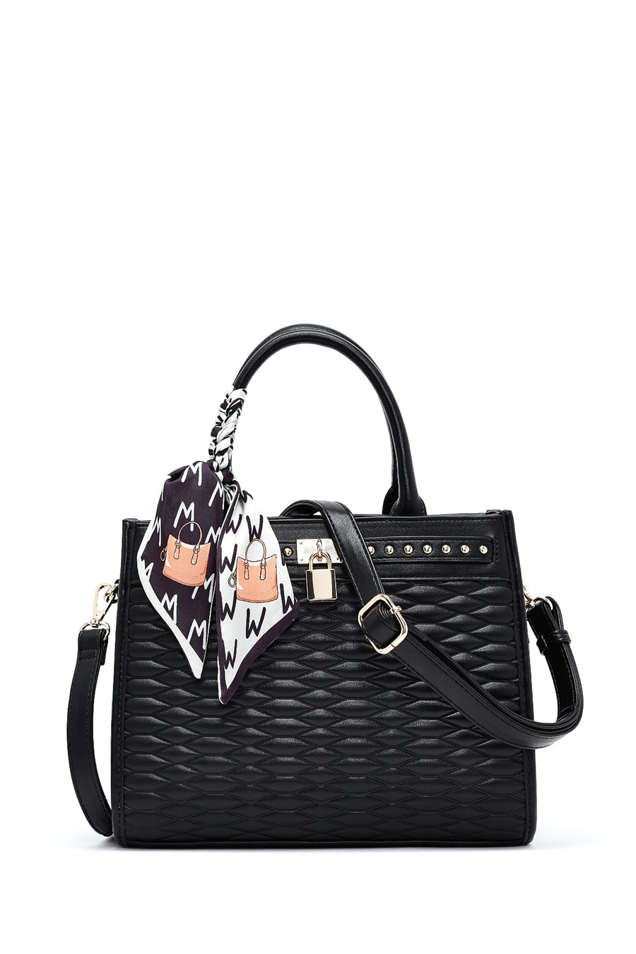 Women's Black Long Strap Quilted Handbag 25SBD2854KP | Derimod
