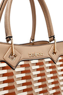 Women's Beige Long Strap Knitted Shoulder Bag | Derimod