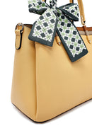Women's Yellow Long Strap Accessory Handbag | Derimod