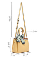 Women's Yellow Long Strap Accessory Handbag | Derimod