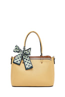 Women's Yellow Long Strap Accessory Handbag | Derimod