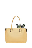 Women's Yellow Long Strap Accessory Handbag | Derimod