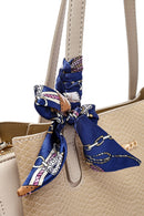 Women's Beige Patterned Classic Handbag | Derimod