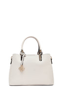 Women's White Long Strap Classic Handbag | Derimod