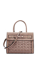 Women's Mink Long Strap Knitted Classic Shoulder Bag | Derimod