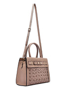 Women's Mink Long Strap Knitted Classic Shoulder Bag | Derimod