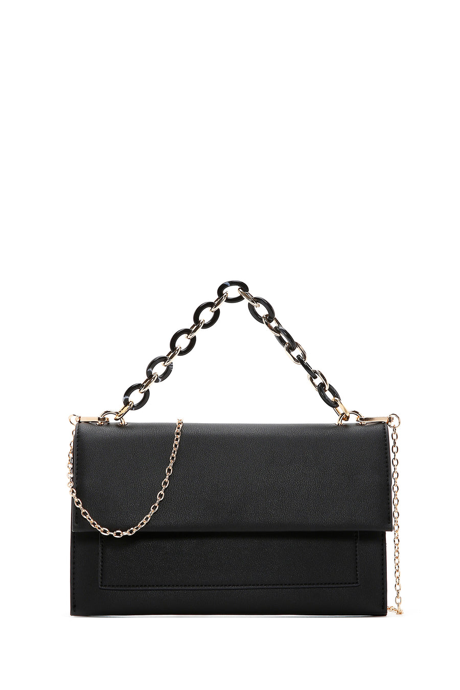 Women's Black Long Strap Mini Clutch Bag 25SBD290418 | Derimod