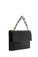 Women's Black Long Strap Mini Clutch Bag | Derimod
