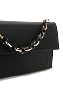 Women's Black Long Strap Mini Clutch Bag | Derimod