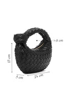 Women's Black Knitted Mini Handbag | Derimod