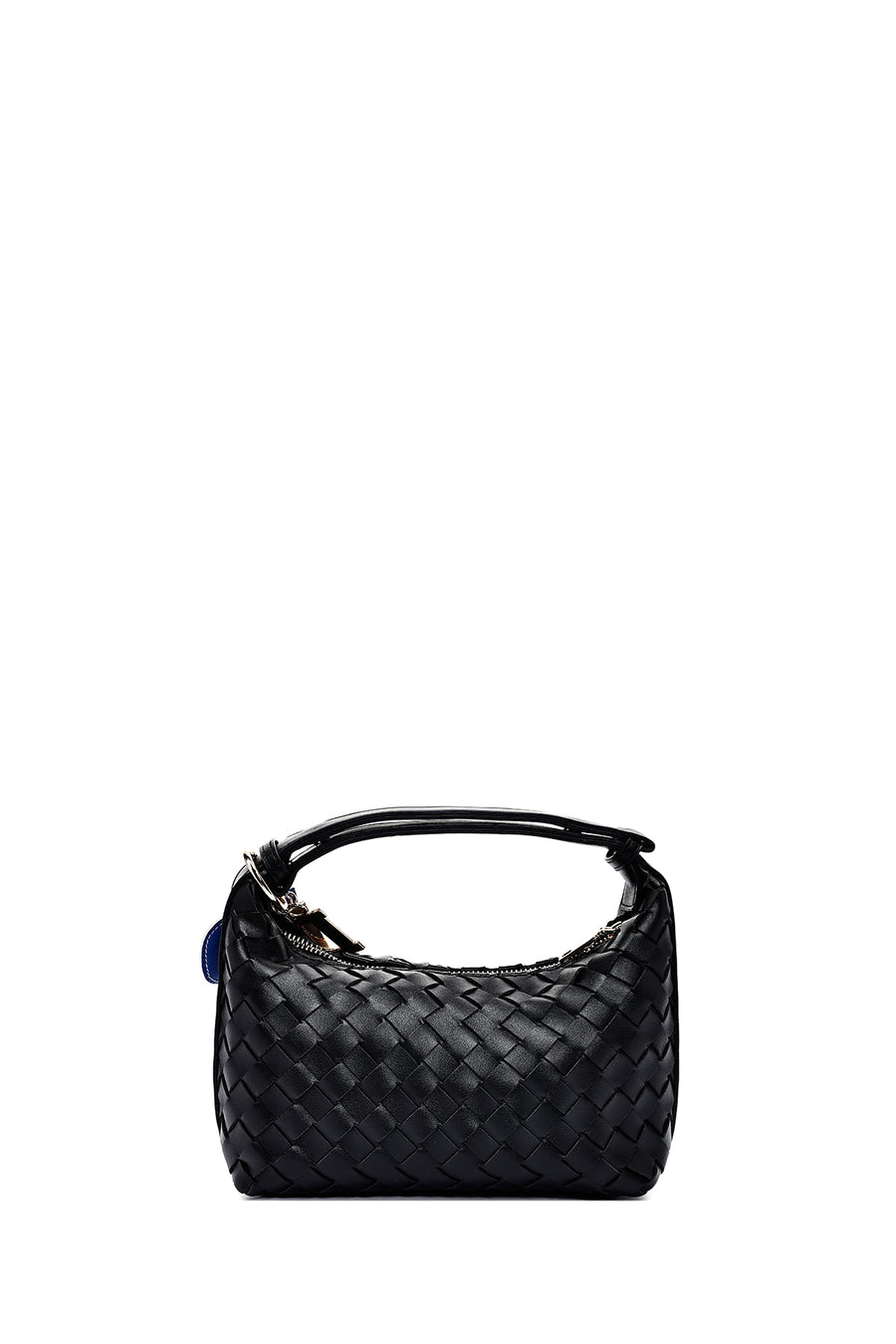 Women's Black Accessory Knitted Mini Handbag