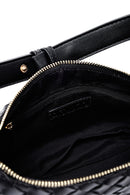 Women's Black Accessory Knitted Mini Handbag | Derimod