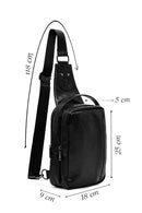 Men's Black Mini Crossbody Bag | Derimod