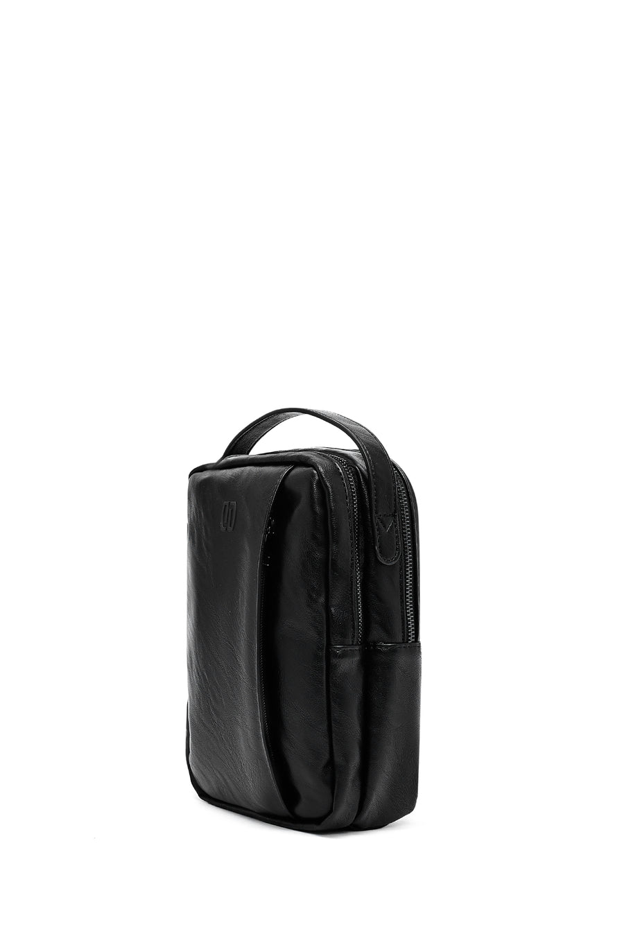 Men's Black Mini Crossbody Bag