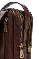 Men's Brown Mini Crossbody Bag | Derimod