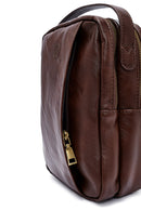 Men's Brown Mini Crossbody Bag | Derimod