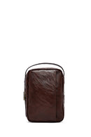 Men's Brown Mini Crossbody Bag | Derimod