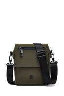 Male Khaki Mini Messenger Bag | Derimod