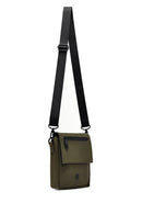 Male Khaki Mini Messenger Bag | Derimod