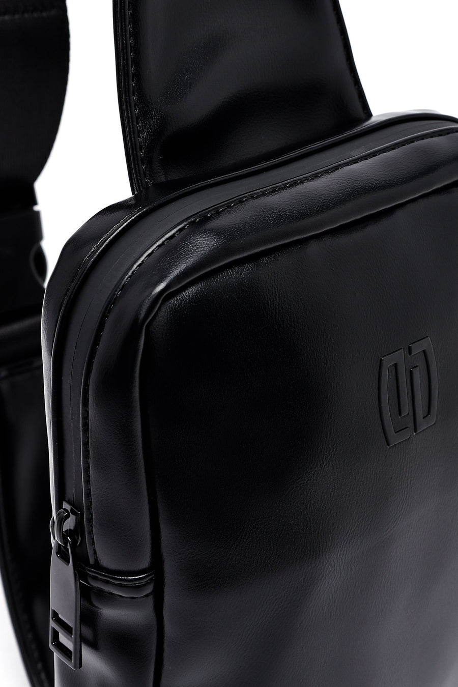 Men's Black Mini Crossbody Bag