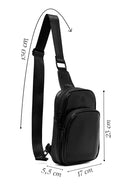 Men's Black Mini Crossbody Bag | Derimod