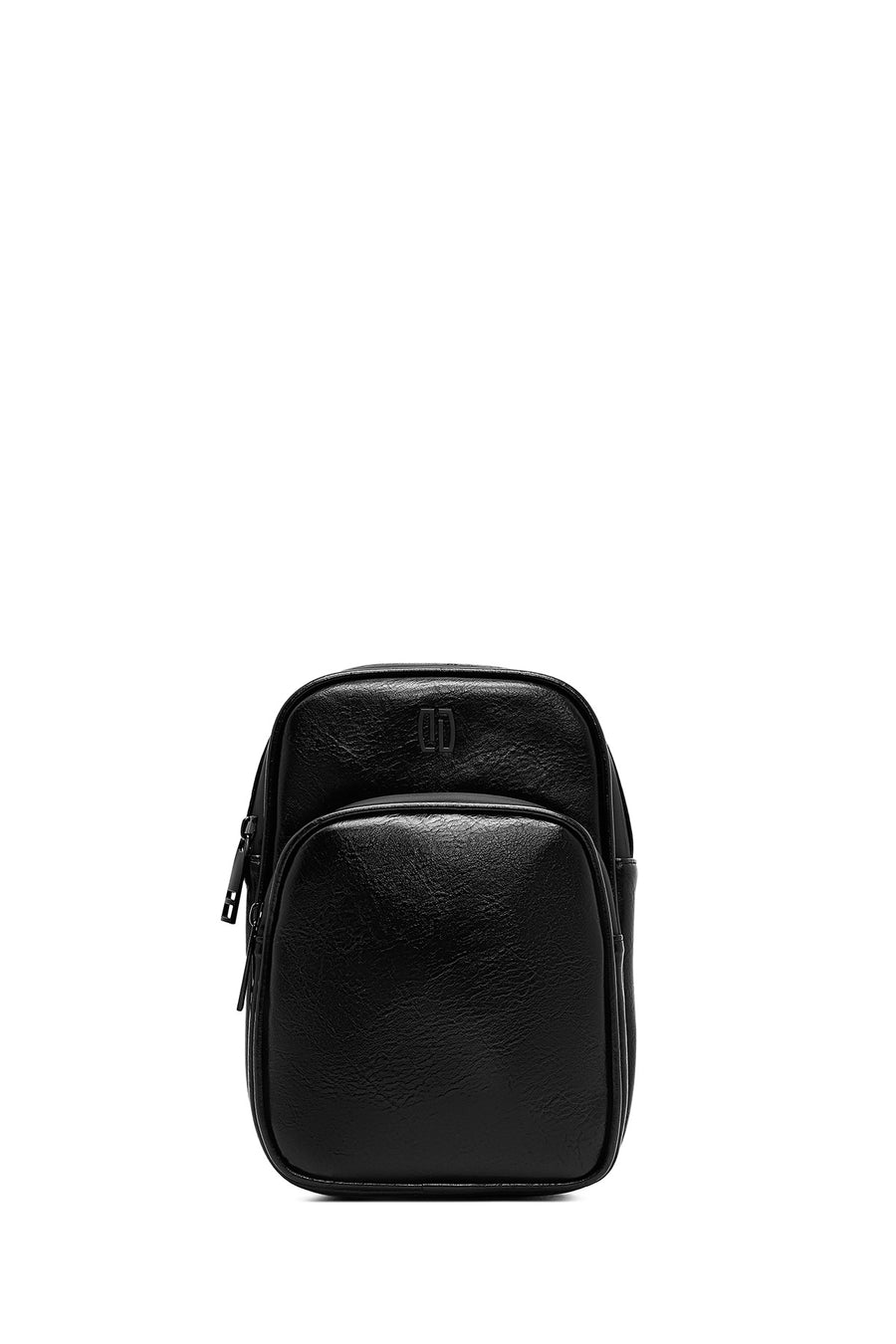 Men's Black Mini Crossbody Bag