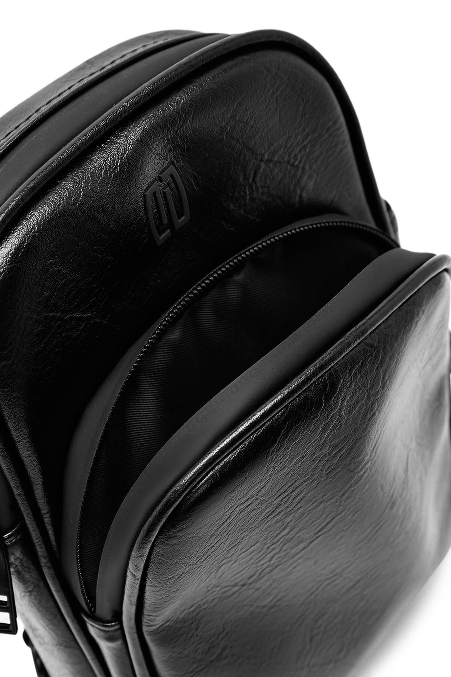 Men's Black Mini Crossbody Bag